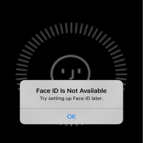 תיקון חיישן זיהוי פנים באייפון (Face ID) אפל